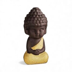 Serenity Meditating Buddha Figurine New/In Pouch